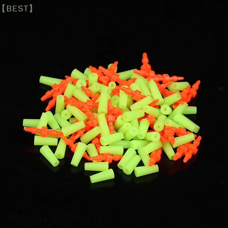 50Pcs/lot Rock Sea Fishing Anti Wind Bar Cara Rod Bobber Float Stoppers Fishing Tackle Fishing Float Stoppers Tool Accessories