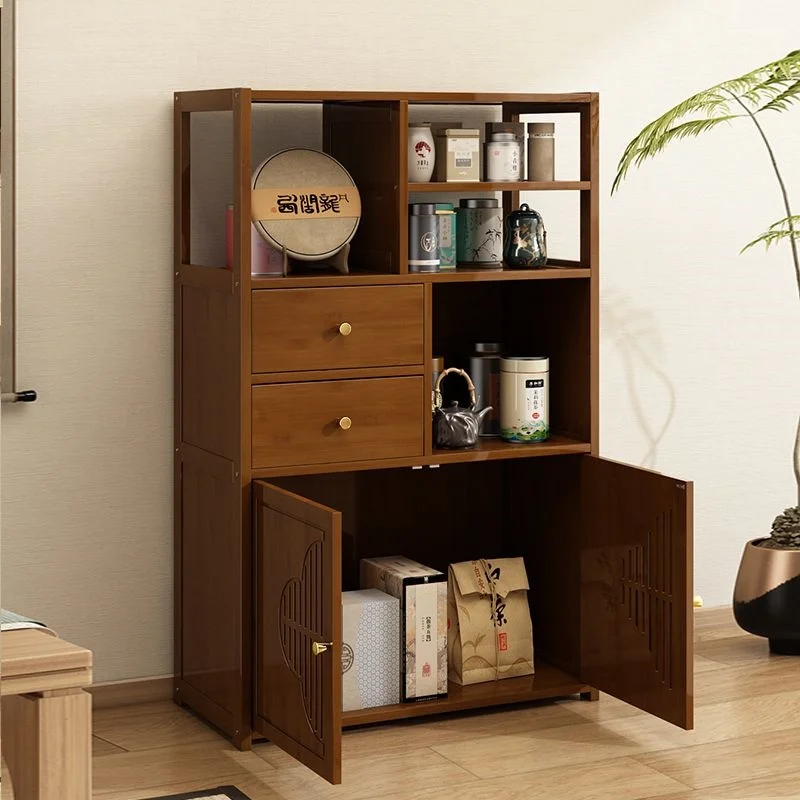 

New Chinese Tea Cabinet Shelf Room Small Tea Set Tea Display Cabinet