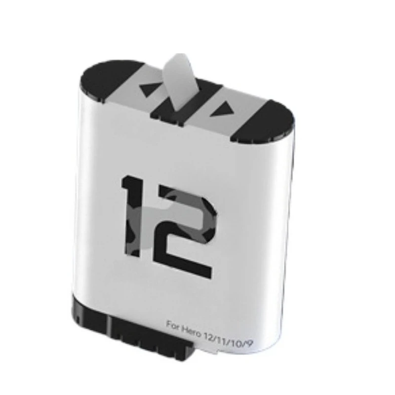 3.85V 1720mAh Battery for GoPro Camera 12 Endurence Battery for GoPro Hero 12 11 10 9 GoPro Accessories