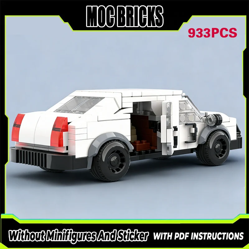 

City Car Model MOC Building Bricks Classic Police SUV Modular Technology Gifts Holiday Assemble Children Toys Suit