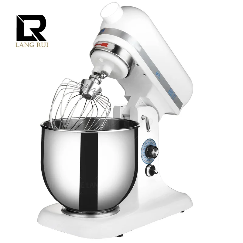 

High Quality Home Bakery Equipment 7 Liter Cake Planetary Mixer Bakery Machines Commercial Kitchen Cream Stand Food Mixers