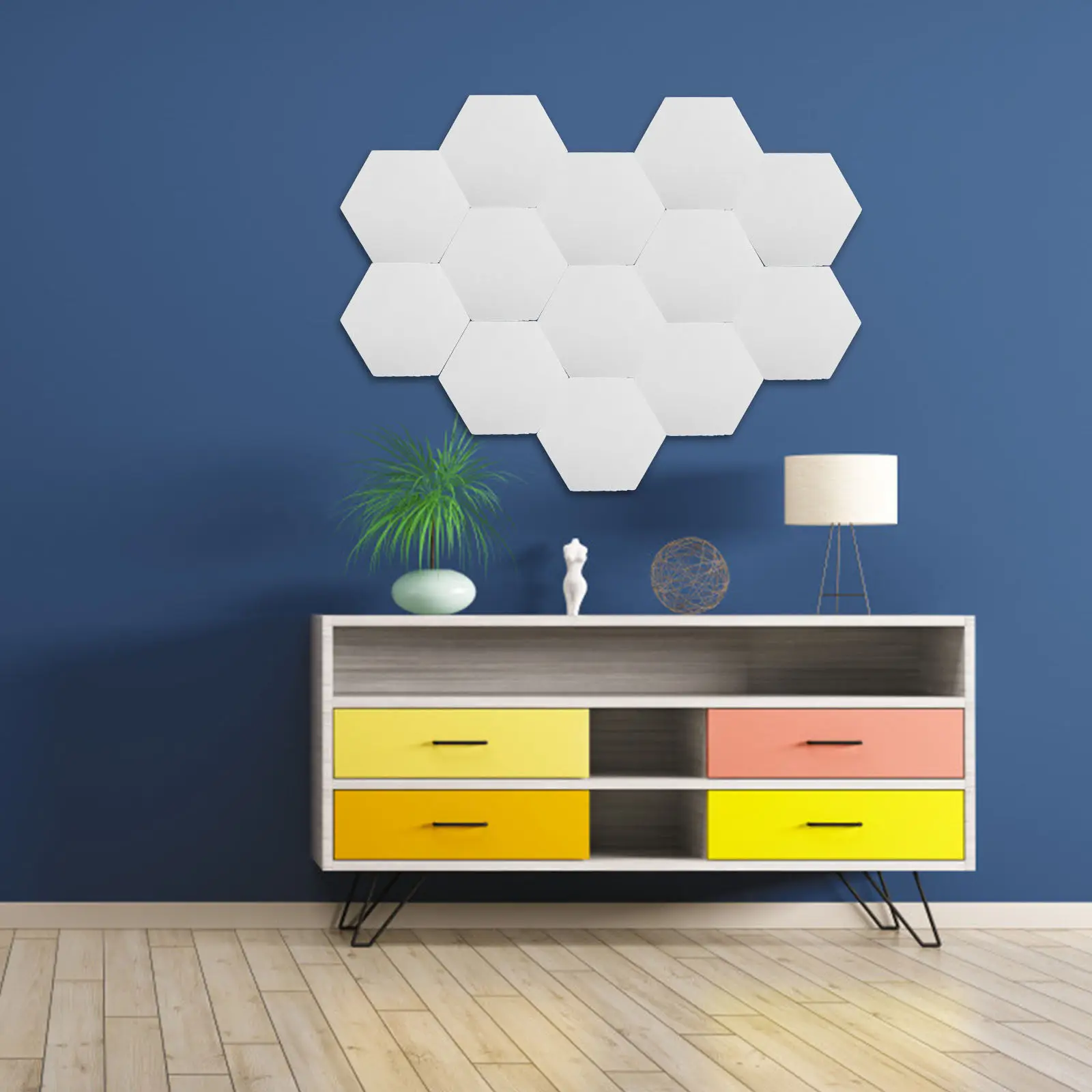 

12Pcs Soundproofing Mats Thick Dense Acoustic Panels for Home Studio Recording Office Gym Wall Ceiling Door Noise Reduction