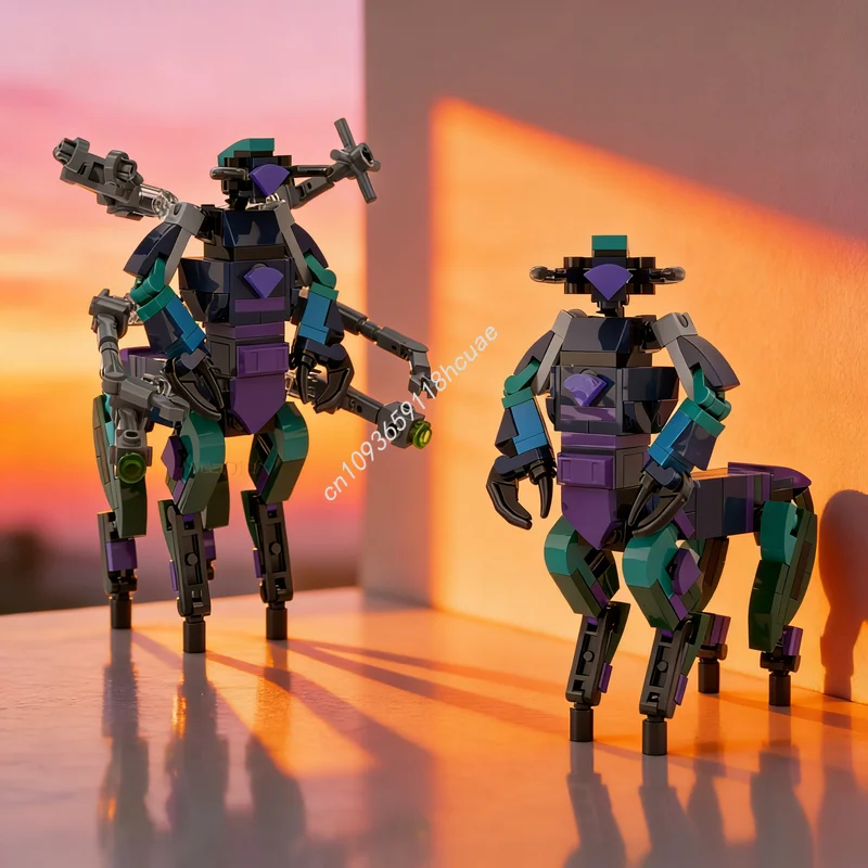 200개 MOC 알앤 서브노티카 비아이노 아이콘 모델 블록 건축 크리스마스 선물 장난감 아이디어 교육용 블록