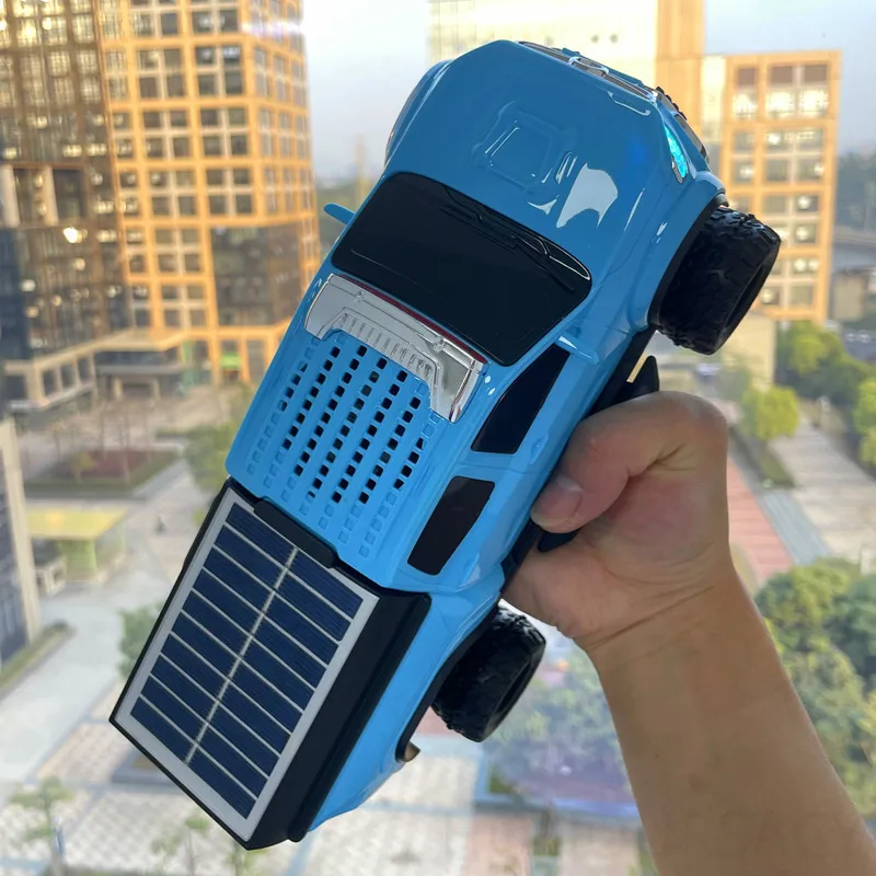 

Portable HiFi Stereo TWSFM Radios WS-697 Solar Energy Truck Car Design Audios USB TF AUX BT Wireless Bass Bluetooth Speaker With