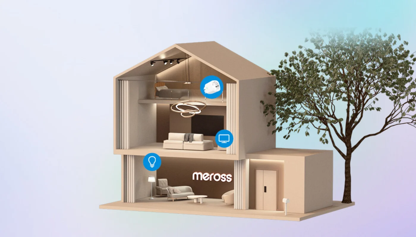 Meross Matter Smart Wi-Fi EU-Stecker mit Energiemonitorfunktion Funktion Funktioniert mit Apple Homekit Google Home Smartthings Alexa – Detail 1