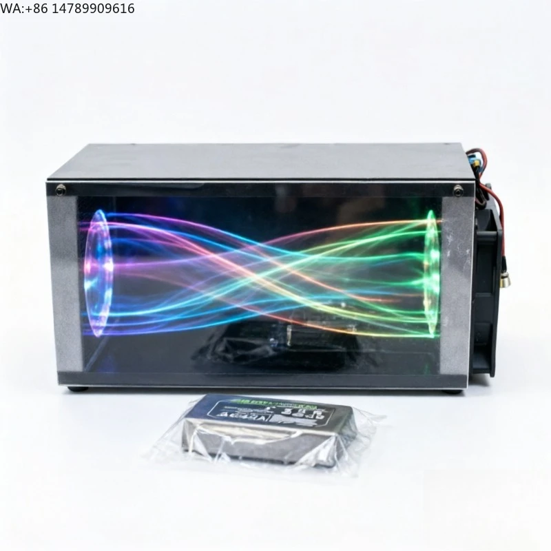 Tabletop Wind Tunnel For Airflow Testing Professional Tabletop Wind Tunnel with Visible Smoke and LED Lights - Adjustable