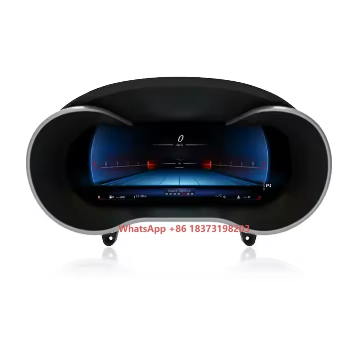 نظام لينكس 1920*720 بكسل 12.3 بوصة شاشة لوحة قيادة السيارة مجموعة أدوات رقمية لـ W205 GLC300 X253 GLC 63AMG