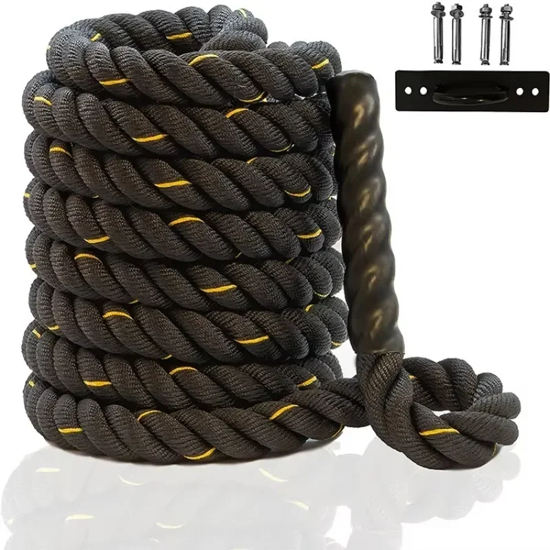 Upgraded Exercise Training Battle Rope For Stable And Safe Workout Experience