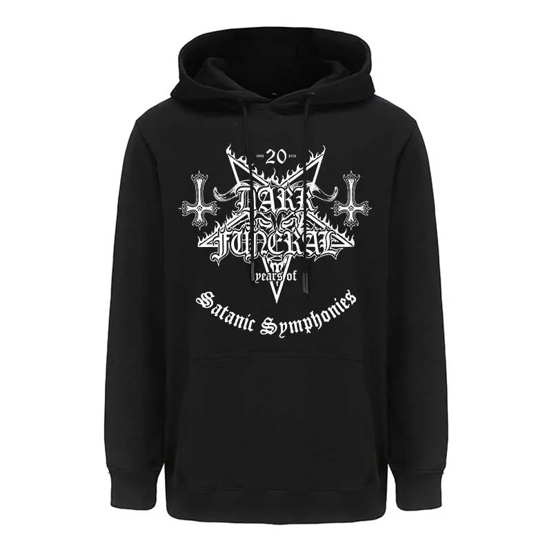 Black Metal Dark Funeral Hoodie Sweatshirts Men/women Hip Hop Streetwear Hoody Tops Harajuku Styles Oversized Hooded Clothing