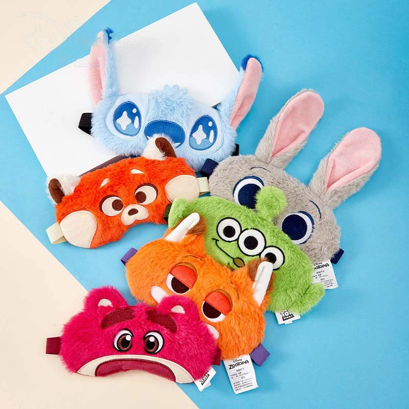 Kawaii Disney Animation Zootopia Judy Hopps Peripheral Comfort Sleeping Eye Mask Kawaii Lunch Break Soft Plush Blackout Eye Mask