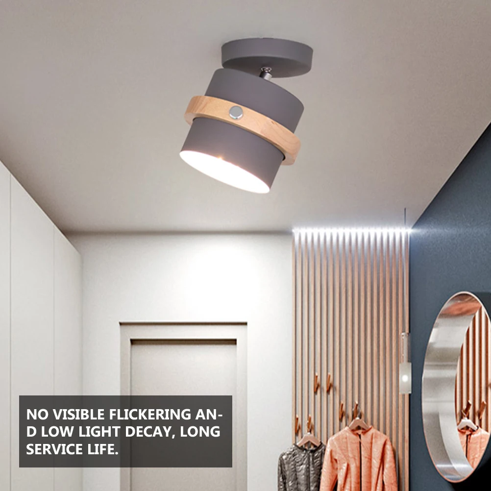 

1Pcs LED Ceiling Lamp Simple Style Modern Design High Brightness Low Light Decay for Corridor Balcony Living Room Dining Room