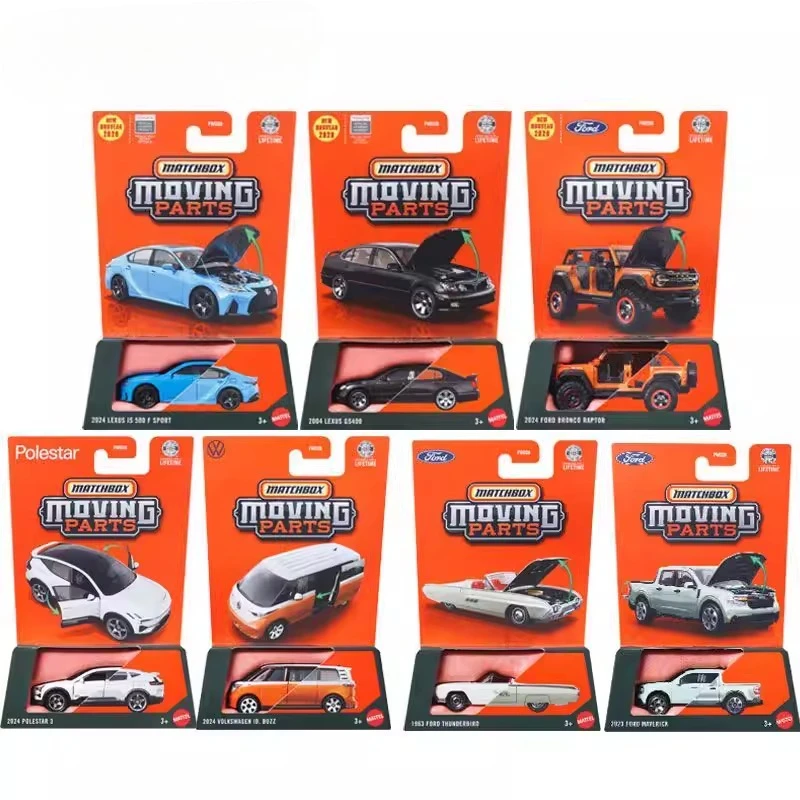 Preorden 26B Original Matchbox piezas móviles de coche Ford Bronco Raptor Lexus Is500 Gs400 vehículo modelo juguetes para niños colección regalo