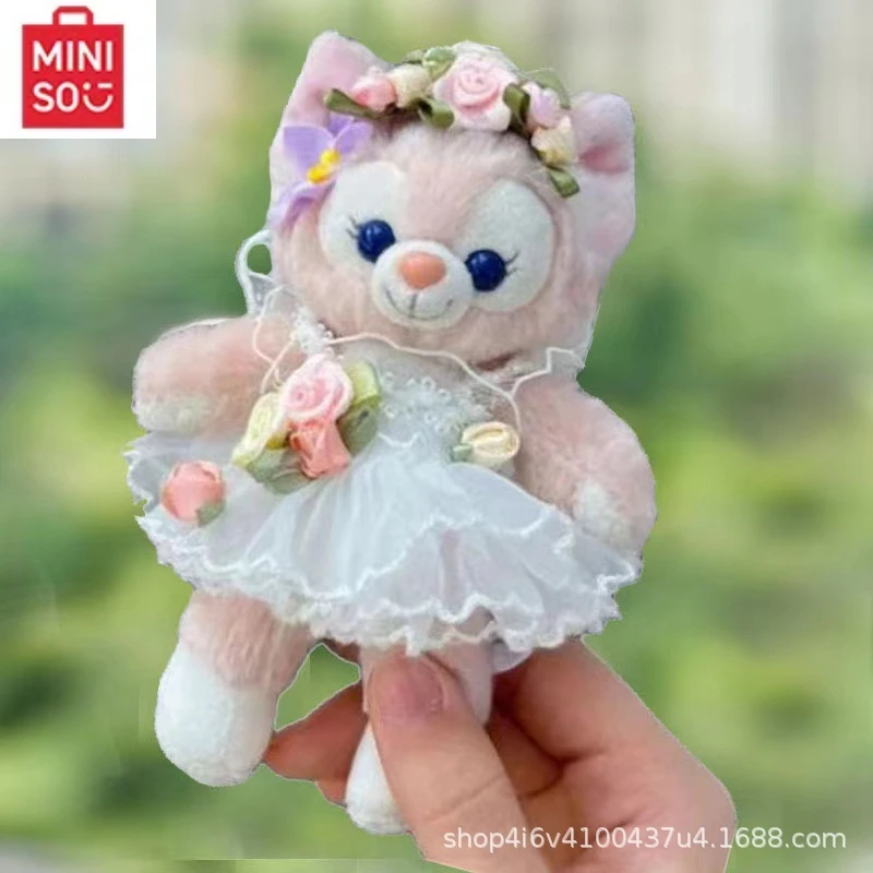 Miniso Linabell Stellalou Shirley Key Chain Pendant Kawaii Clothes Lulu Doll Pendant Doll Clothes Replacement Christmas Gifts