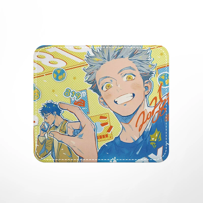 Anime Haikyuu!! Kotaro Bokuto Cosplay Cartoon Trumpet Lockrand Office Home Student General Placemat Thicken Antiskid Mouse Pad