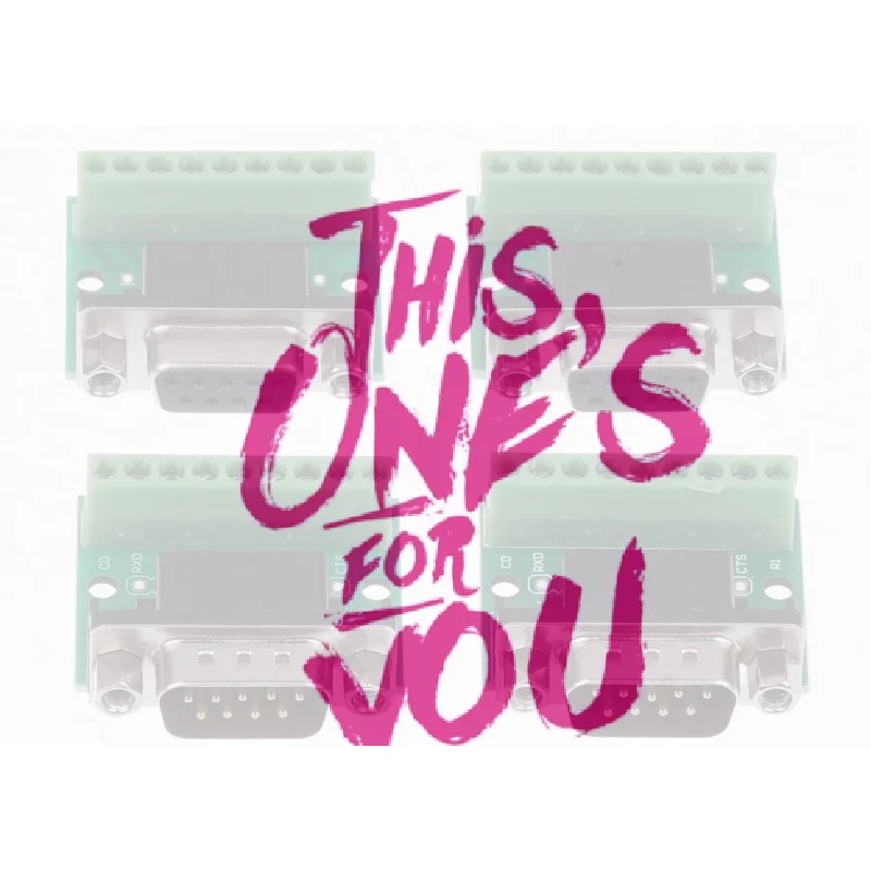 【Ba】5Pcs DB9 Male F…