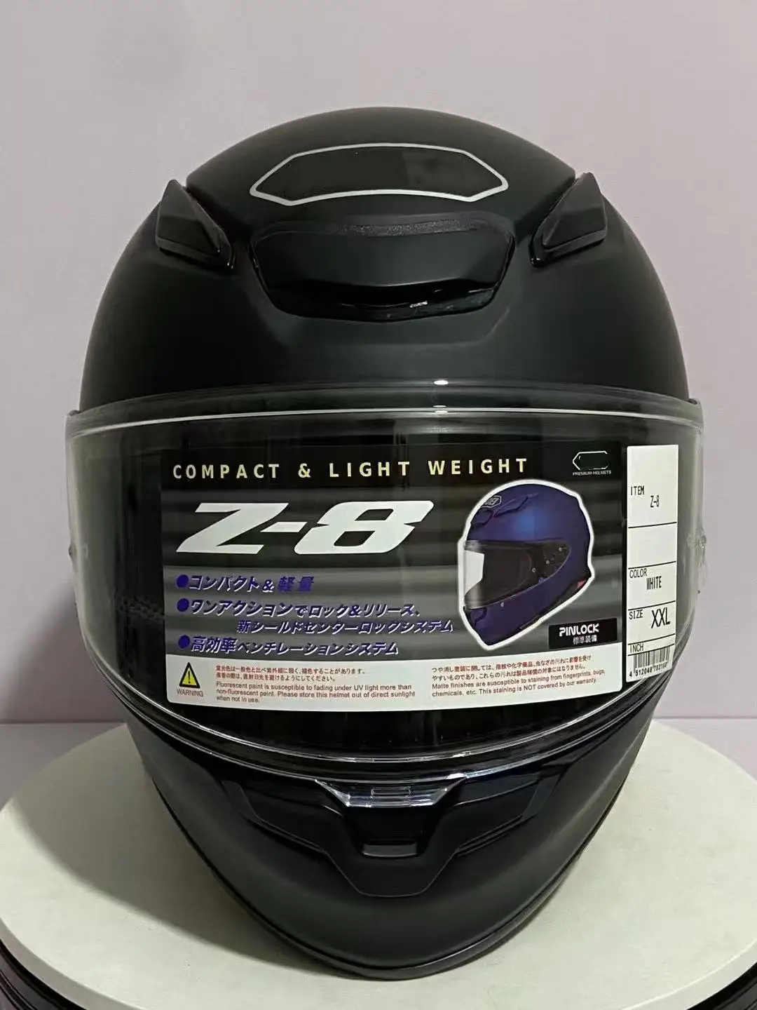 Full Face Motorcycle helmet Z8 Z-8  NXR2 Matte black Riding Motocross Racing Motobike Helmet Casco De Motocicleta