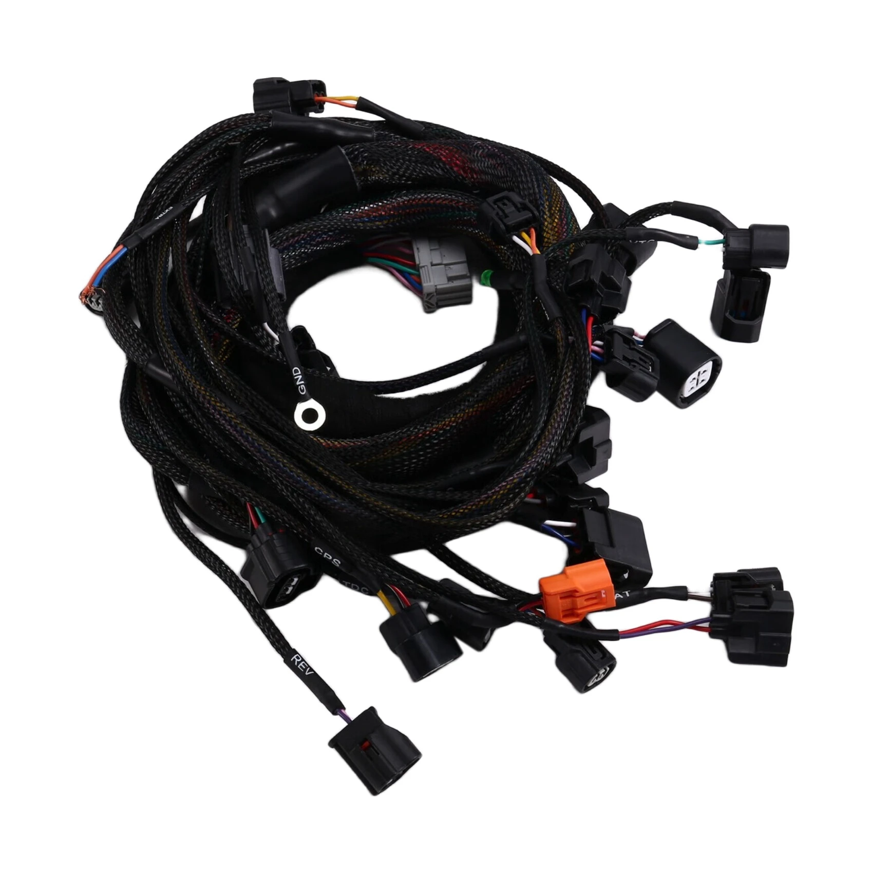 

For Honda Acura K-Series K20 K24 Tucked Engine Wiring Harness Fit For K-Swap CRX EK EG 02-04 RSX Type S 02-04 RSX Base