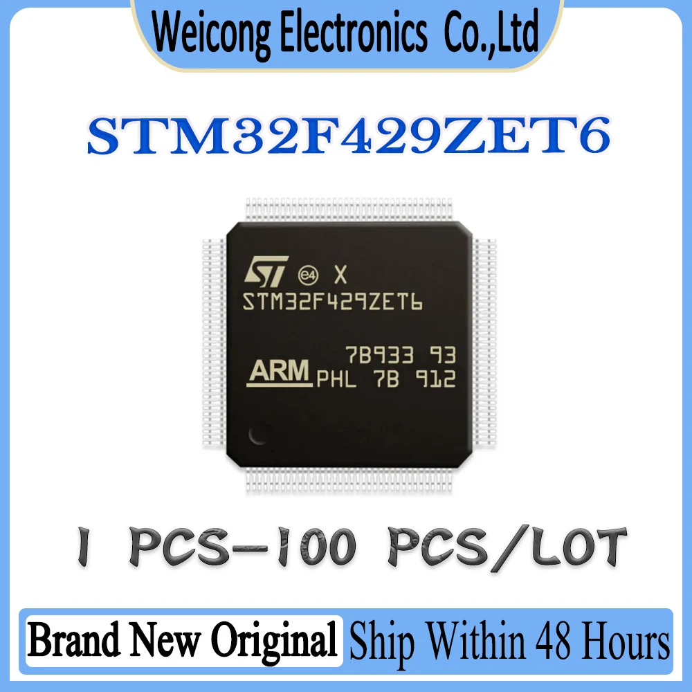 New Original STM32F429 STM32F429ZET6 STM32F429ZET STM32F429ZE STM32F429Z STM32F STM32 STM IC MCU Chip LQFP-144