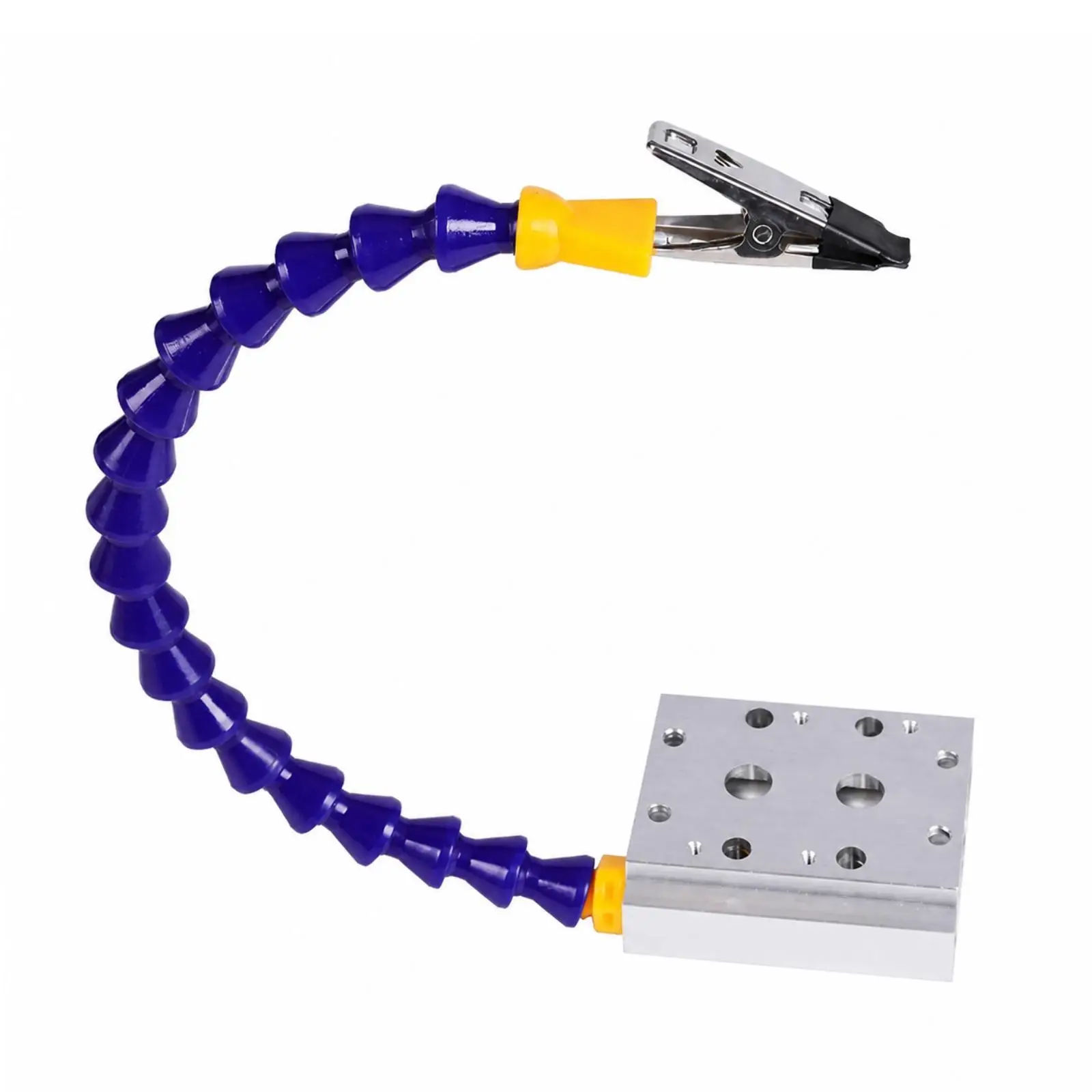 Metal Crocodile Clip Soldering Holder with Plastic POM Arm for Small Parts Assembly and Model Building Projects