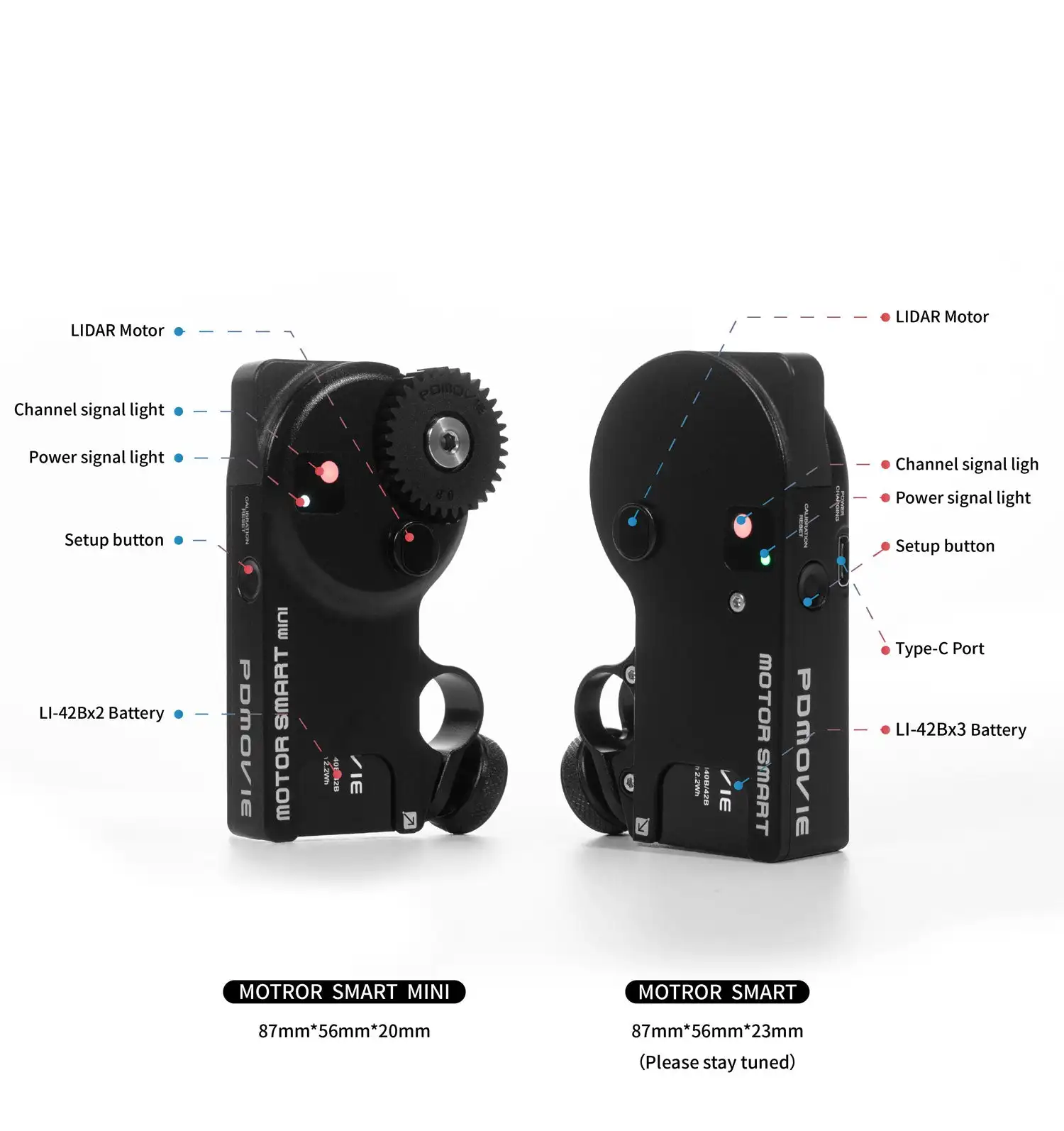 PDMOVIE LIVE AIR 3 SMART Follow Focus Control System AI Autofocus 100M Wireless Remote Control For Camera Cine Cinema Lens