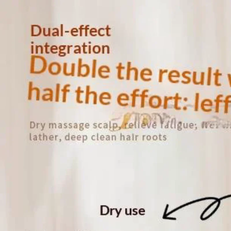 1Pcs Shampoo Brush Bath Massage Scalp Comb Clean The Scalp Household Dandruff Bath Brush Salon Hairdressing Tool
