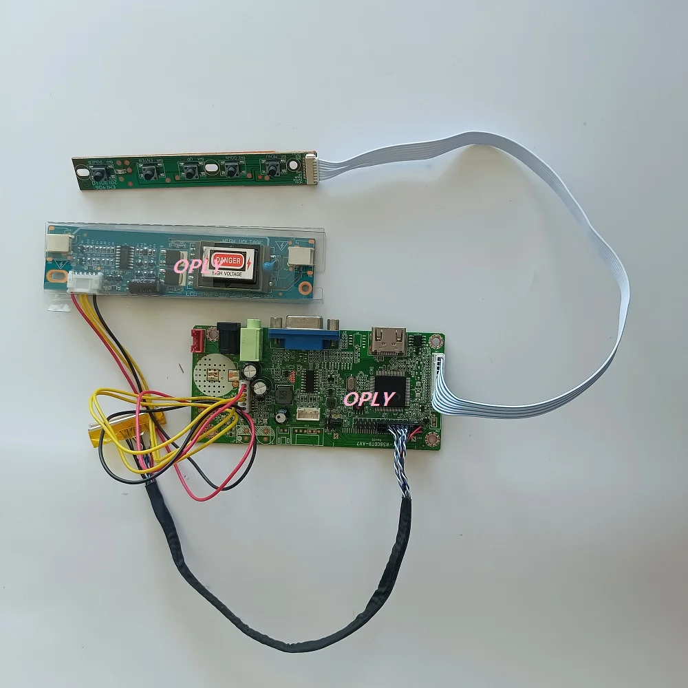 58C Controller board HDMI-Compatible VGA for HSD170MGW1-C00 LM171W02-TLB2 LM171WX3-TLA1 LM171WX3-TLC2 1440x900 Panel LED Screen