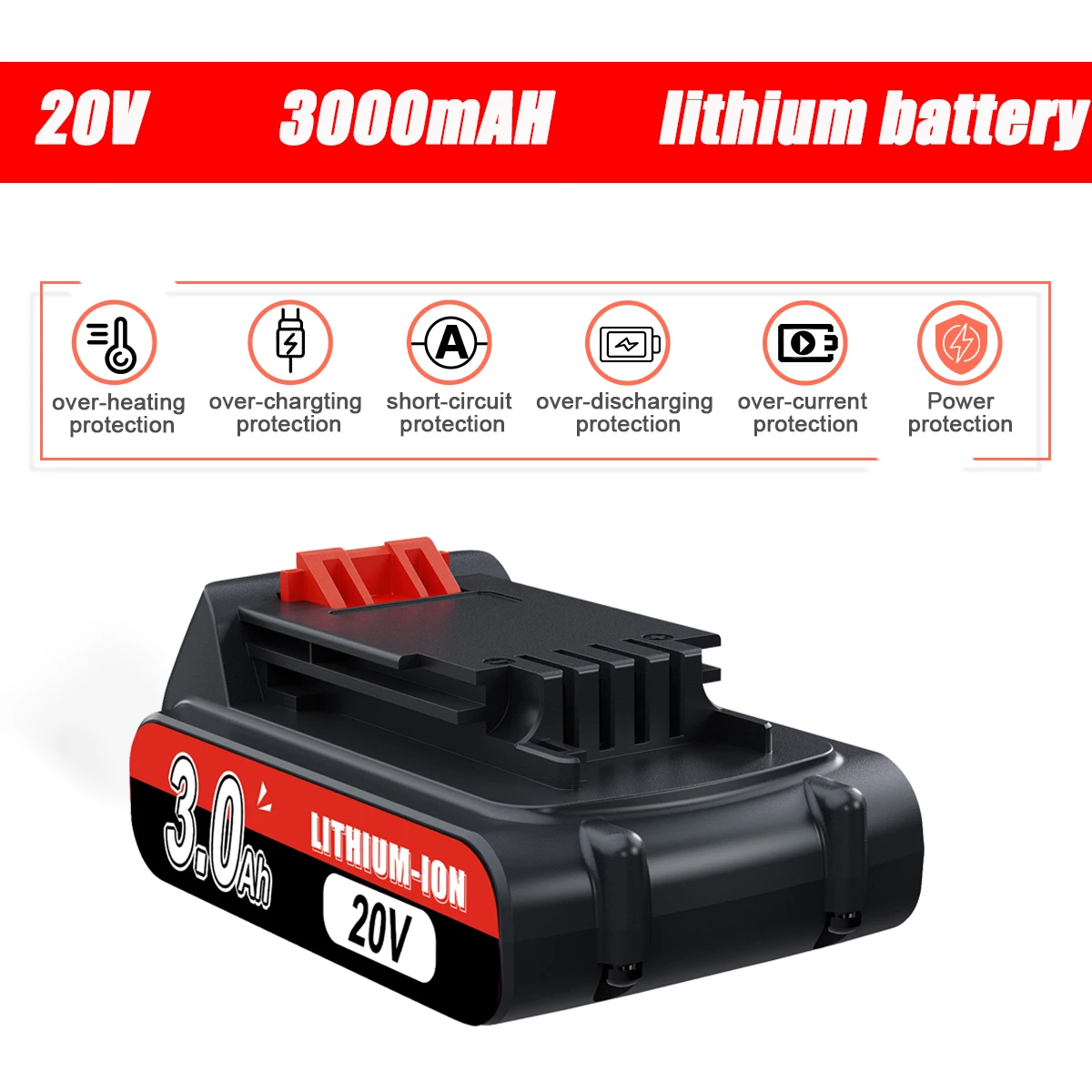 Do baterii litowej LBXR20 20V 3000mAh LBXR20 LB20 LBX20 LBX20 LBXR2020 LB2X4020-OPE elektronarzędzia akumulator