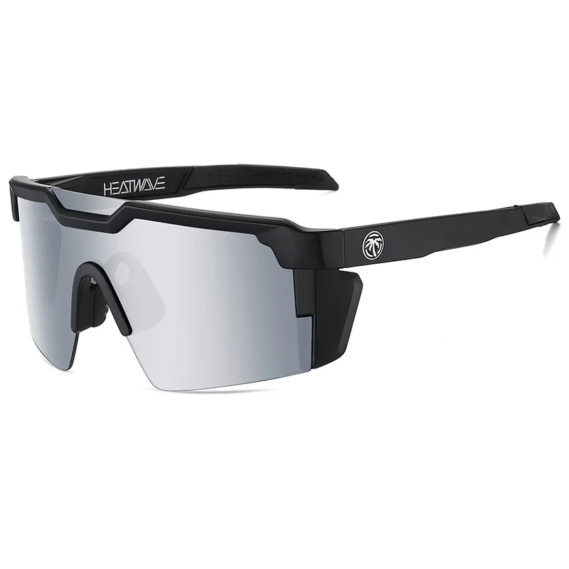 Moda vidro Heat Wave Sunglasses, ciclismo piloto óculos, filme genuíno de alta qualidade, esportes ao ar livre óculos, HW05, cross-border, best-seller