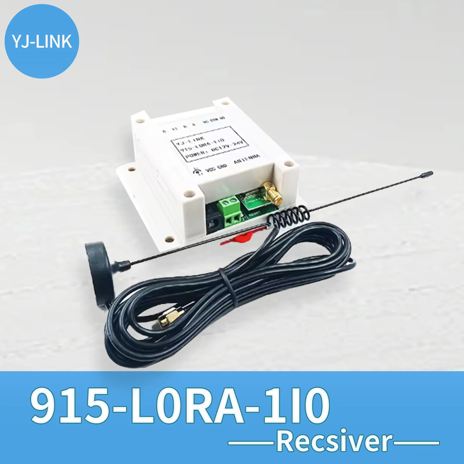 1CH 915MHz 868MHz Lora Remote I/O Controller Wireless Transmission Point-to-Point Relay Switch Module