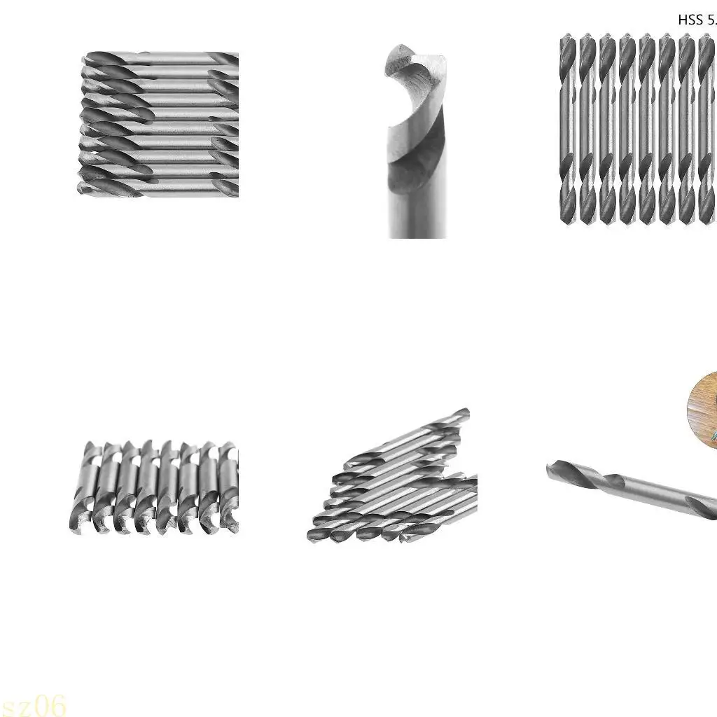 

Q2Q4 10Pcs 5.2mm HSS Double Ended Drill Tools Drill Set