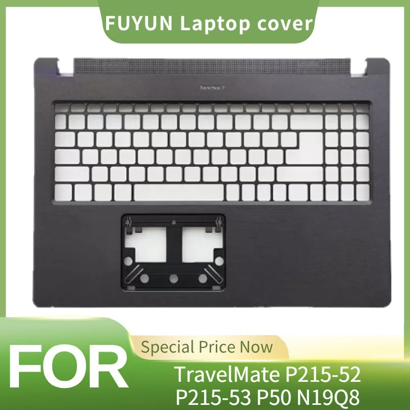 New For Acer TravelMate P215-52 P215-53 P50 N19Q8 Laptop Palmrest/Bottom Case Hinges Black