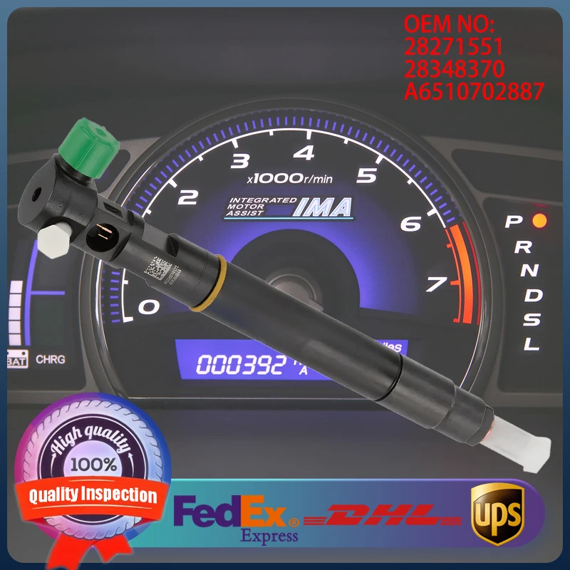 

Common Rail Injector 28271551 28348370 A6510702887 for Mercedes Benz C E Class W204 W212 W207 200 220 OM651 2.2CDI Engine