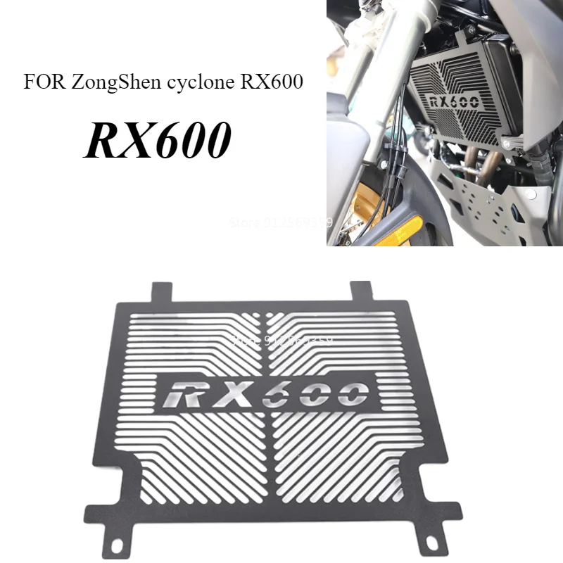 

Motorcycle Modified Water Tank Protection Mesh Cover Radiator Protection Accessories FOR ZongShen cyclone RX600 RX6