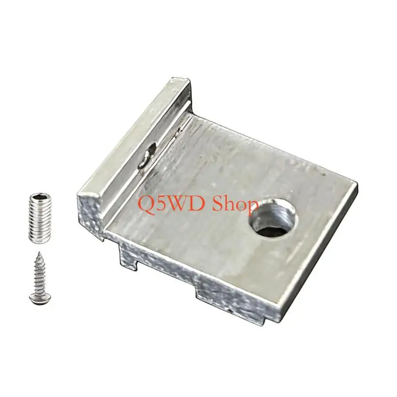 Q5WD Precise Machined Aluminum Side Panel Clamps Support For Machine Frame Assembly