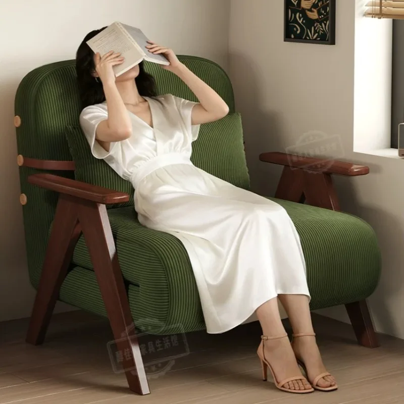 Imagen 4: Sillón Reclinable Plegable sin Estructura para Salón, Sillas de Suelo Cómodas, Muebles para el Hogar y Sala de Estar