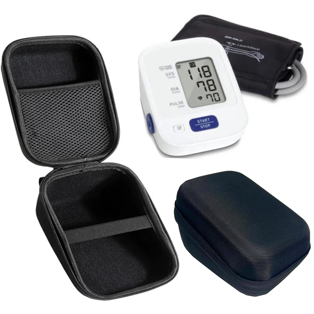 حقيبة حمل ذات غلاف صلب مضادة للخدش حقيبة سفر للتخزين حقيبة واقية لمراقبة ضغط الدم Omron Yuwell