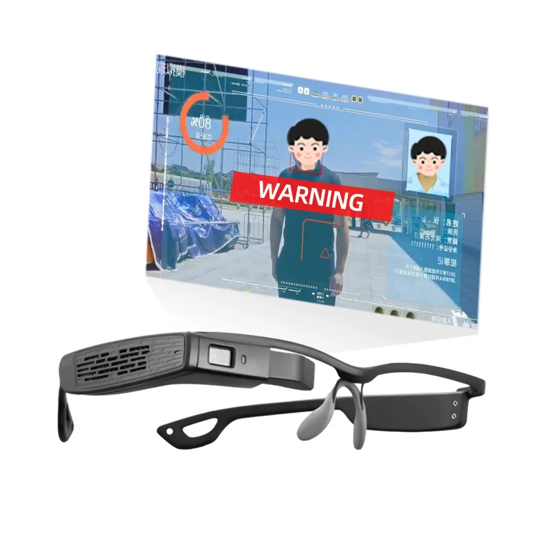 Portable HD VR AR Smart Glasses with Waterproof Camera Lightweight IoT Hardware & Software Solutions