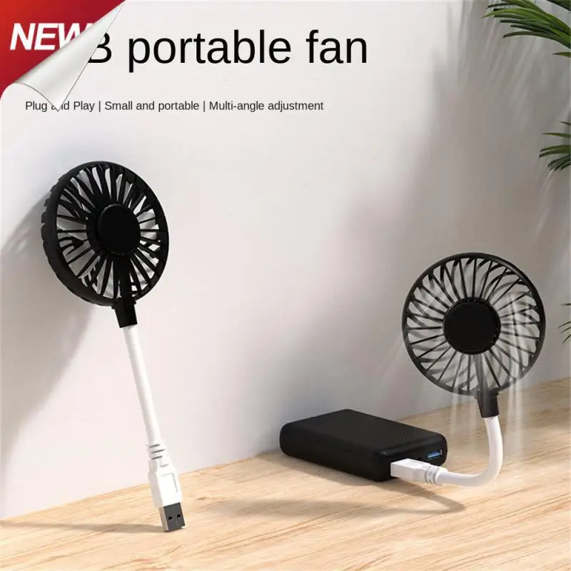 Hand-held Desktop Fan Hot Sales Office Fan Cooling Tools Small Fan Mini Cooling Accessories Plug And Play Mini Usb Fan Usb Fan