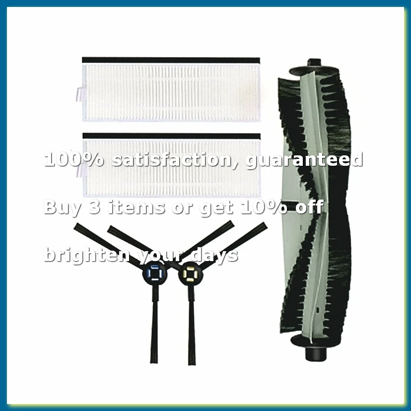 Main Brush Side Brush Hepa Filter Replacement Parts for A7 A9S V8 V8S X750 X800 X785 V80 SSR1 SSRA1