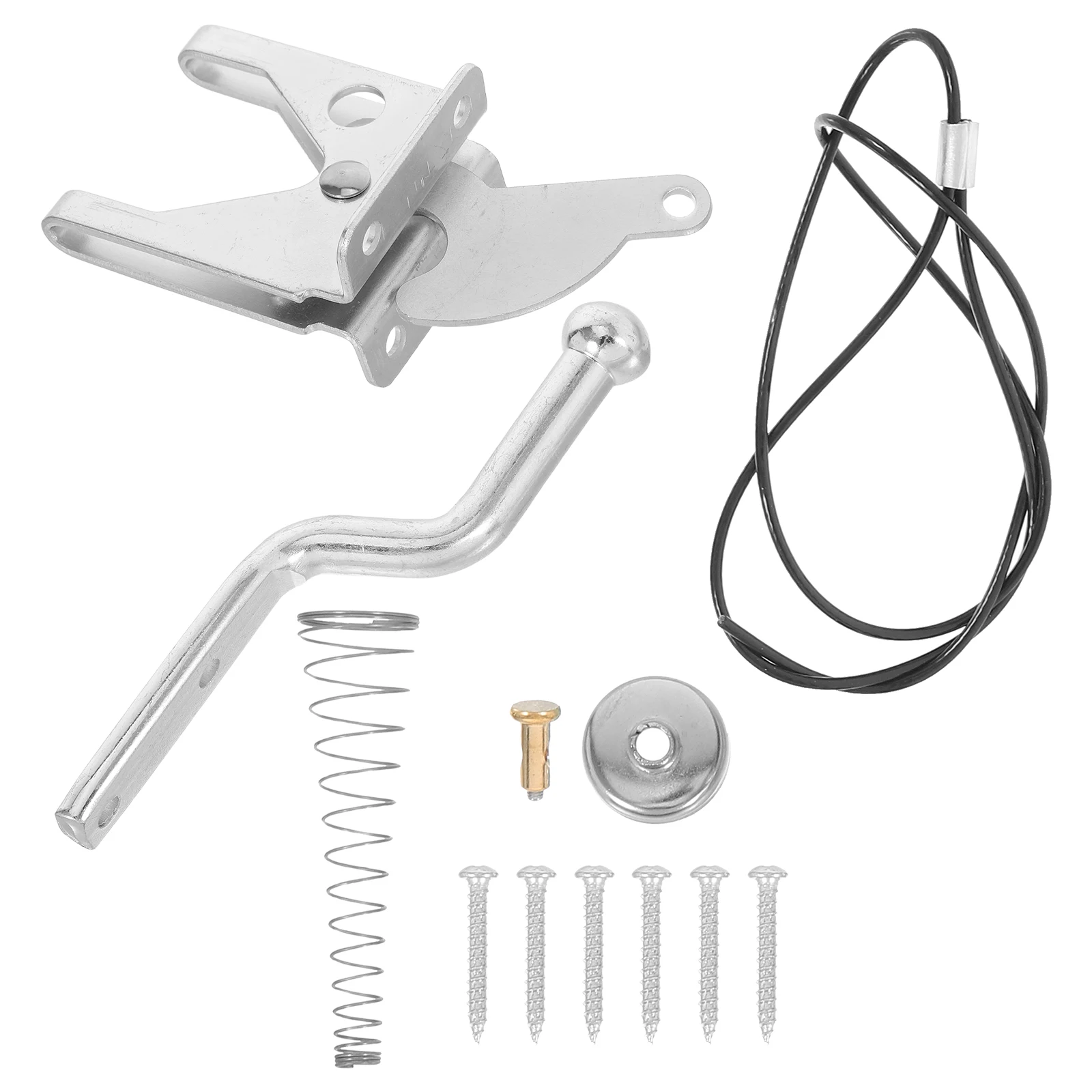 

Fence Lock Door Latch for Garden Field Gate Spring Heavy Duty Latches Metal Gates