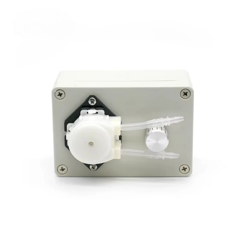YW03 Unique Brush Motor 12/24V Adjustable Flow Rate 0.2-100ml/min Peristaltic Pump for Environment