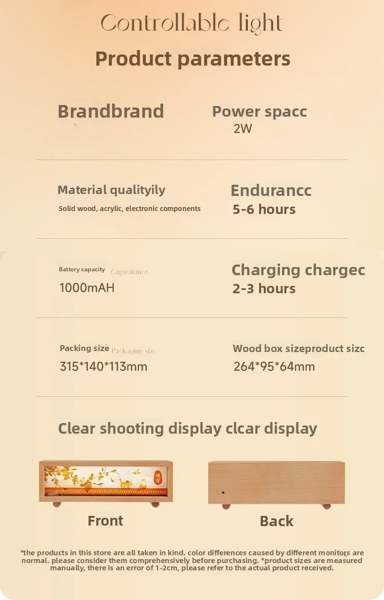 Ribuan mil sungai dan pegunungan, lampu pat, hiasan meja, dekorasi suasana rumah kelas atas yang unik, kreatif