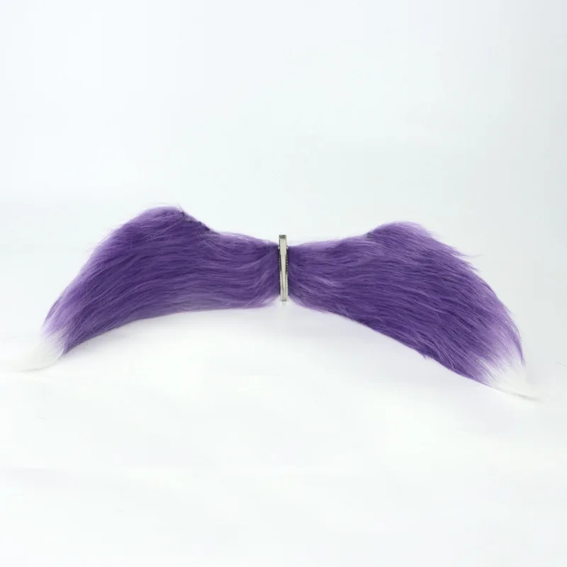 Nijisanji Selen Tatsuki cosplay wig with ear wings silicone scalp Halloween gift