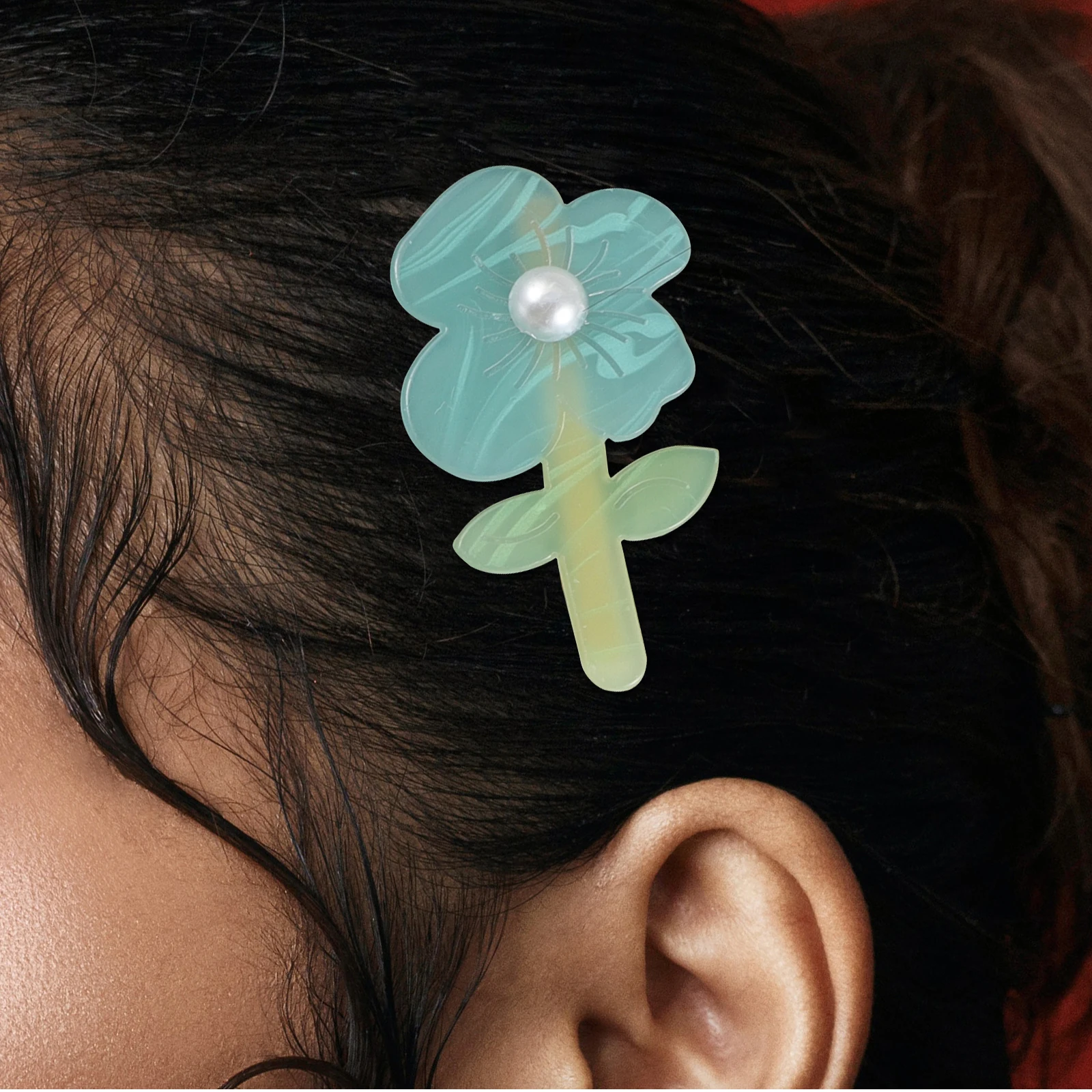 

4 шт., заколка для волос с цветком, аксессуары для девочек, украшения, зажимы, женские заколки, маленький утконос