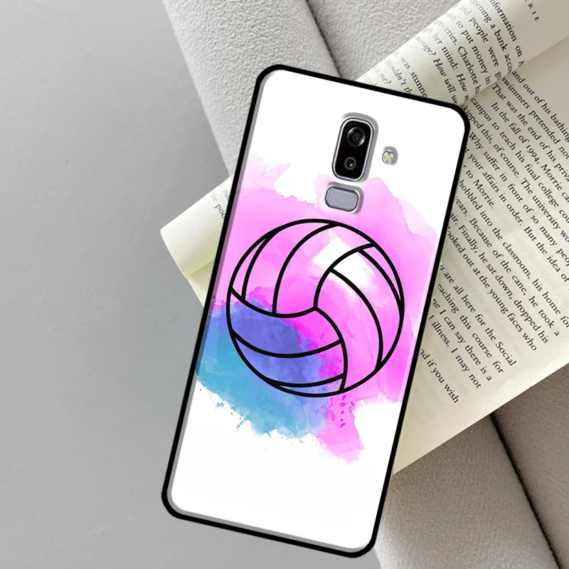 Volleyball Phone Case For Samsung Galaxy J7 J5 J3 2017 A3 A5 J1 2016 J4 J6 A6 A8 Plus J8 A9 2018 Case