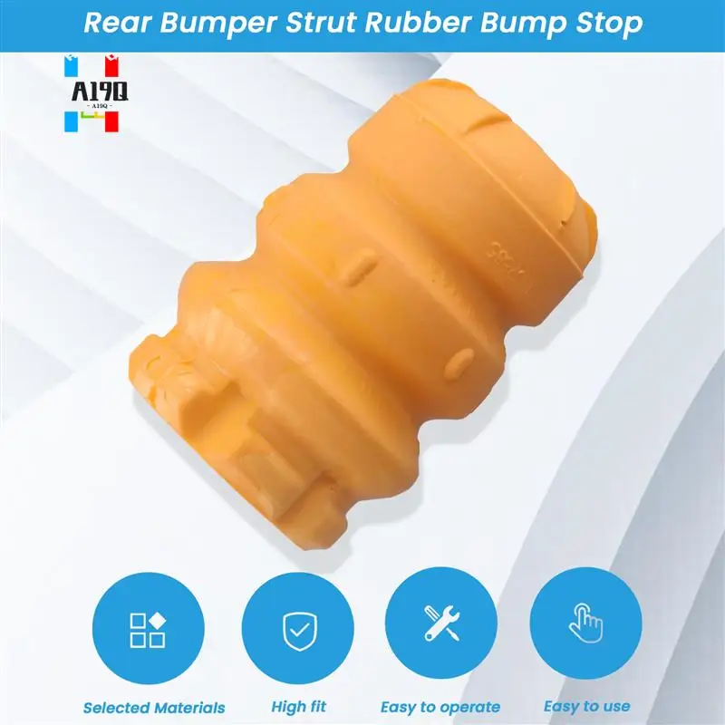 A19Q-Car Rear Bumper Strut Rubber Bump Stop 31262885 For Volvo XC60 MK2 2010 2011 2012 2013 2014 2015 2016 2017