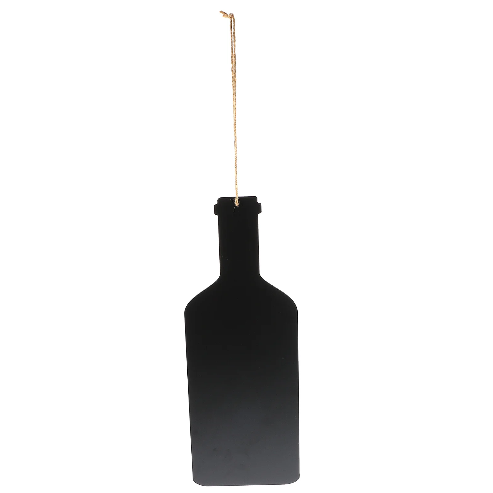 علامة رسائل خشبية صغيرة لزجاجة النبيذ المعلقة لتزيين السبورة في المقهى والمطعم