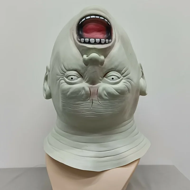 Masque d'horreur d'Halloween pour hommes, masque à capuche pour hommes, masque de zombie, extérieur