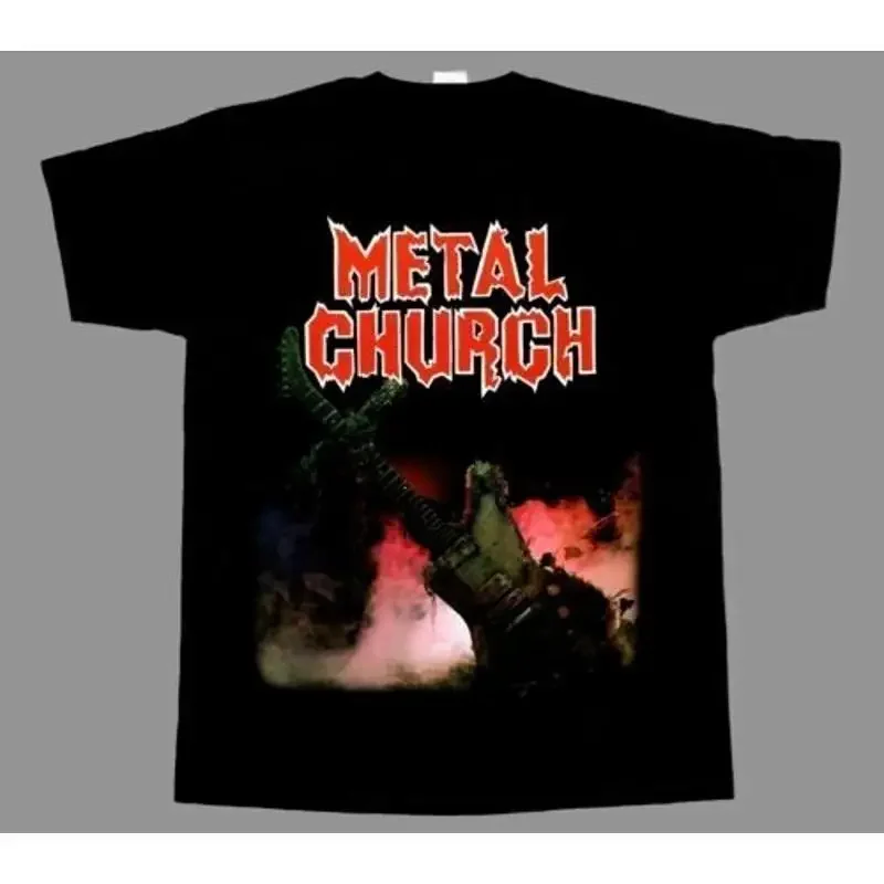 METAL CHURCH OVERKILL NEW BLACK T-SHIRT