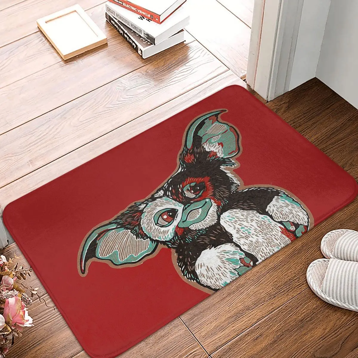 Gremlins Anti-Slip Doormat Bath Mat GIZMO Floor Carpet Entrance Door Rug Indoor Decor